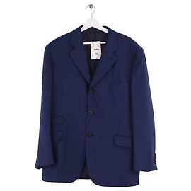 Hermès Navy Blue Cashmere Suit L Navy blue