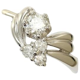 Autre Marque Platinring mit Diamant Andere