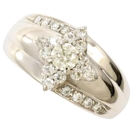 Autre Marque Platinring mit Diamant Andere