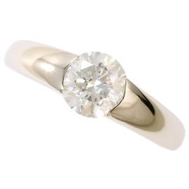 Autre Marque PT900 Platinring mit Diamant Andere