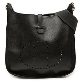 Hermès Borsa a tracolla Hermes Evelyne 1 GM Nero