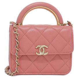 Borsa a tracolla Chanel AP2845 in pelle rosa Rosa