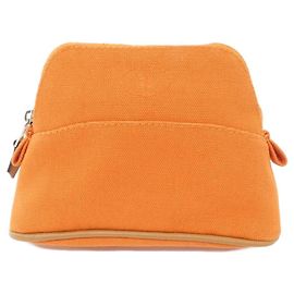 Hermès Hermes Bolide MINI 103772M Handbag Pouch Red Orange