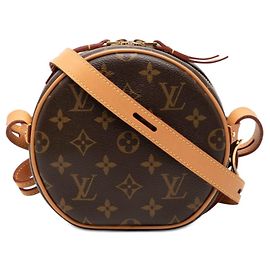 Borsa a Spalla Louis Vuitton Monogram Boite Chapeau Souple PM Marrone