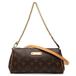 Sac à main Eva Monogram Louis Vuitton Marron