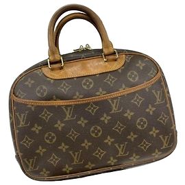 Louis Vuitton Bolsa Trouville Monogram Marrom