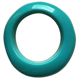 Autre Marque Turquoise resin bangle bracelet Turquoise