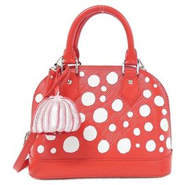 Sac à main Louis Vuitton Epi Alma BB Rouge