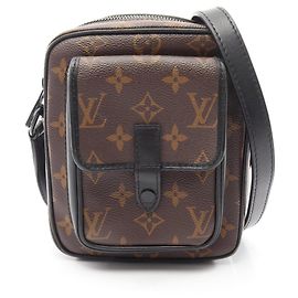 Portefeuille Christopher de Louis Vuitton Marron Noir