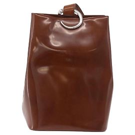 Cartier Panthère cuir verni Medium Marron