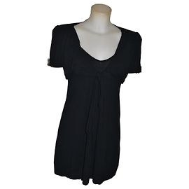 Pinko Vestido Curto Preto Preto