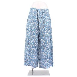 Polo Ralph Lauren Calça azul com padrões florais Azul