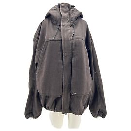 Autre Marque Braune Jeansjacke Braun