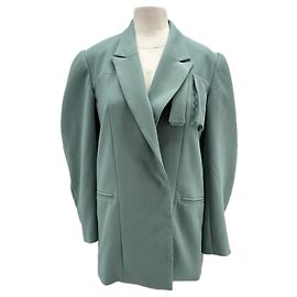 Autre Marque Blazer bleu turquoise Blue