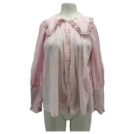 Camicetta Antik Batik rosa in cotone XS Rosa