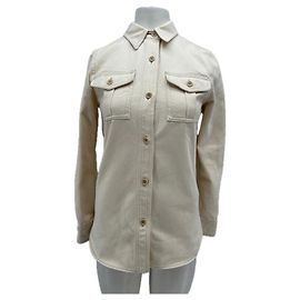 Isabel Marant Denim Jacket Beige Beige