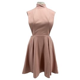 Autre Marque Vestido rosa de viscose Rosa