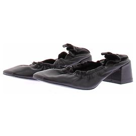 Autre Marque Mocasines negros con tacón Negro
