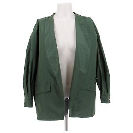 Longchamp Veste verte imperméable Vert