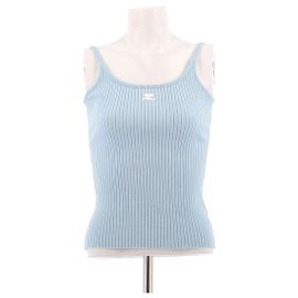 Canotta Courreges Blu Blu
