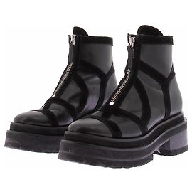 Pierre Hardy Botas de cano curto com sola larga Preto