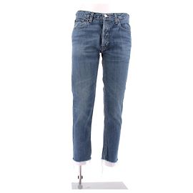 Vaqueros Re/Done de algodón azul Talla 26 Azul