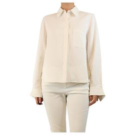 Autre Marque Camicia bianca a maniche lunghe - taglia S Bianco