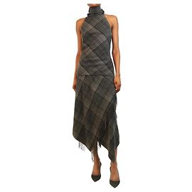Ralph Lauren Grey plaid top and skirt set - size UK 4 Grey