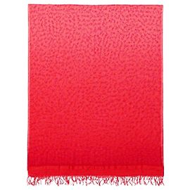 Autre Marque Rosa bedruckter Schal Pink