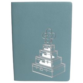 Louis Vuitton Blue Vivienne A5 lined notebook Blue