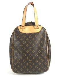 Sac cabas Louis Vuitton Monogram Excursion Marron