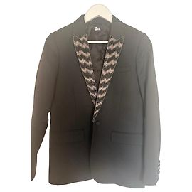 The Kooples schwarze Perlen-Jacke Schwarz