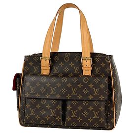 Louis Vuitton Monogram Multipli Cité Handbag Braun