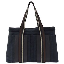 Hermès Hermes Black Canvas Handbag Black