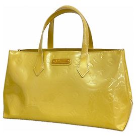 Borsa Tote Louis Vuitton Vernis Wilshire PM Corallo