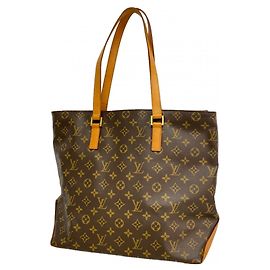 Borsa Tote Cabas Mezzo Monogram Louis Vuitton Marrone