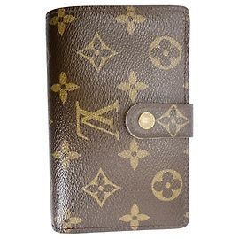 Louis Vuitton Bi-fold Wallet in Monogram Brown Monogram