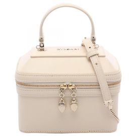 Bulgari Bolsa 2-Way Bvlgari Serpenti em couro marfim Cru
