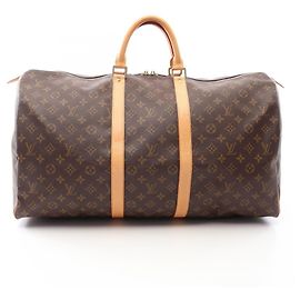 Sac Boston Louis Vuitton Keepall 55 Marron
