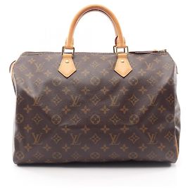 Louis Vuitton Speedy 35 Handbag Brown