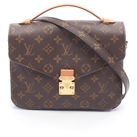 Bolsa Louis Vuitton Pochette Metis MM Marrom