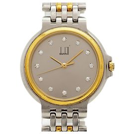Alfred Dunhill Reloj Dunhill Elite con esfera plateada Otro