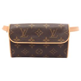 Louis Vuitton Pochette Florentine Taillentasche Braun