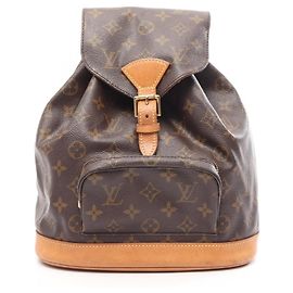 Louis Vuitton Montsouris MM Backpack/Handbag Brown