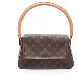 Bolsa Louis Vuitton Mini Looping Marrom