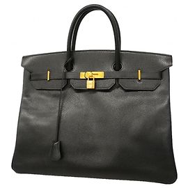 Hermès Hermes Birkin 40 Handbag Black