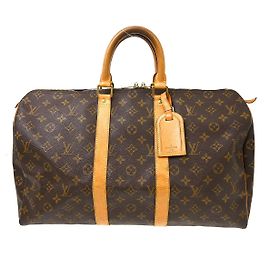 Louis Vuitton Keepall Monogram Canvas 45 Marrom