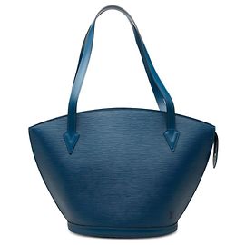 Borsa a tracolla Epi Saint Jacques Louis Vuitton Blu