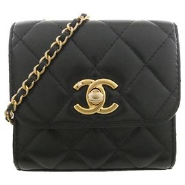 Borsa a tracolla Chanel nera Nero