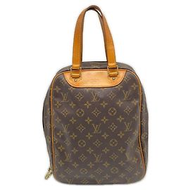 Louis Vuitton Monogram Excursion Handbag Brown Beige Monogram